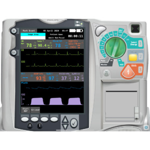 Philips HeartStart MRx for Hospital Patient Monitor Simulation