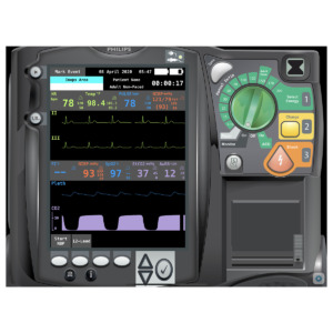プレミアム・スクリーン: Philips HeartStart MRx Emergency Care Patient Monitor Simulation