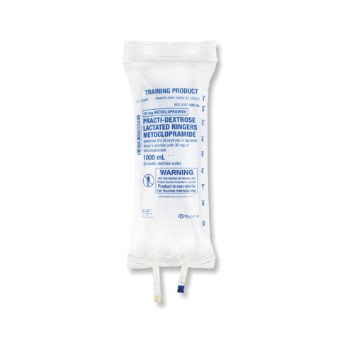 Practiメトクロプラミド加5%ブドウ糖加乳酸リンゲル液 1000mL IVバッグ