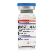 Practiインスリン グラルギン 1000U/10mL バイアル 40本入
