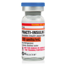 Practiアスパルト U-100 10mL バイアル 40本入