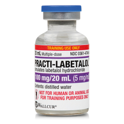 Practiラベタロール 100mg/20mL バイアル 30本入