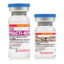 Practiヘパリン 5mL・10mL バイアル 各20本入