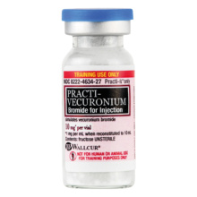 Practiベクロニウム臭化物 10mg/10mL バイアル 30本入