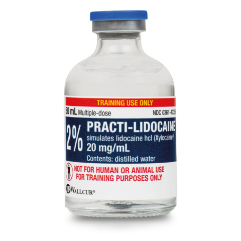 Practiリドカイン 2% 1000mg/50mL バイアル 20本入
