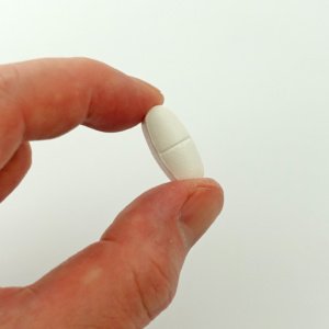 割線入りカプレットの形状を忠実に再現