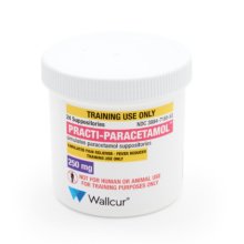 Practiパラセタモール (アセトアミノフェン) 250mg 24個入