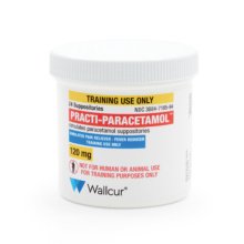 Practiパラセタモール (アセトアミノフェン) 120mg 24個入