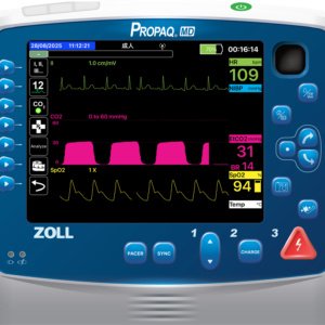 Zoll®-Propaq®-MD-Patient-Monitor-Screen-Simulation