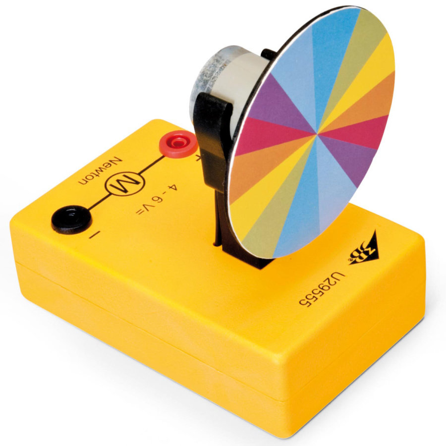 【骨董、ジャンク品】回転混色器 ニュートンの回転混色板，モーター付き | 日本スリービー・サイエン