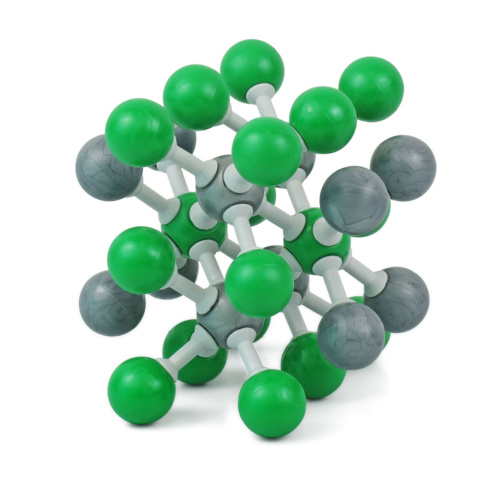 塩化セシウム分子模型