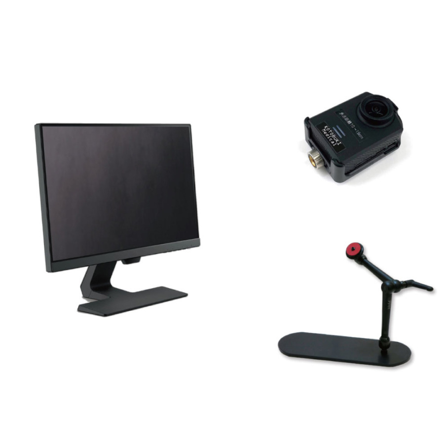 22モニター＆ミニカメラセットB（カメラスタンド付） | 日本スリービー